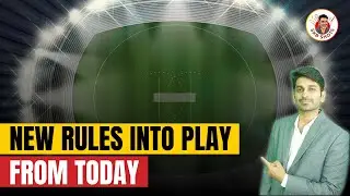 New Rules Into Play From Today | Cricket Rules | #Cricket #SKBShots | Sandeep Kumar Boddapati