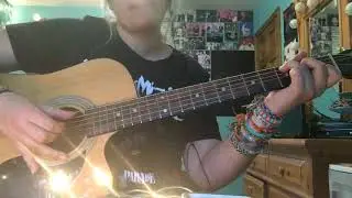 P&acirc;querette (without me) - with confidence guitar cover