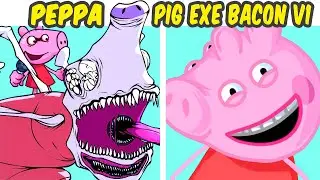 Friday Night Funkin' VS Peppa Pig.EXE FULL WEEK | Bacon Breakfast in friday (FNF MOD/Creepypasta)