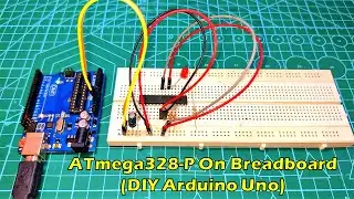 Arduino Uno (ATmega328P) On a Breadboard By Technoesolution | 