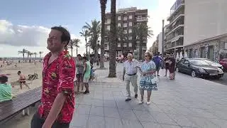 Playa Del Cura Torrevieja Spain, Saturday evening
