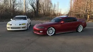 Lexus Sc300 fender flares and front splitter