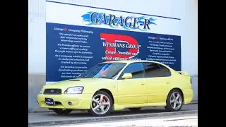 BE5 レガシィB4 RSK Sエディッション特別仕様車 対向4podキャリパ- ヘリカルLSD クイックステアリングギアレシオ ビルシュタイン製ダンパ- パワ-シ-ト 5速 ツインタ-ボ 280馬力