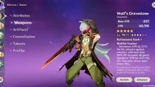 Wolf's Gravestone showcase
