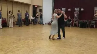 Argentine tango workshop - inertia:Noelia Hurtado & Carlitos Espinoza @Toronto Tango Experience 2016
