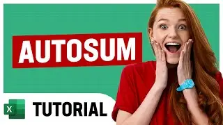 AUTOSUM in Excel: Add Like a Pro, Save Hours of Work! 🚗