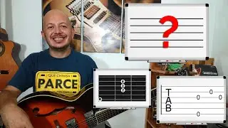 Aprende a leer tablatura, partitura y cifrado para guitarra