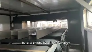 Environmental inspection issues with steel component painting? Try this auto-painting equipment!