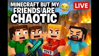 Minecraft LIVE 🧱 Chaos Infinite | Come Hang Out