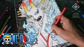 Drawing Yamato From One Piece | Hybrid Mode - Wano Arc