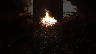 #fire #camping #campfire #bonfire #fireplace #winter #camp #snow #relaxing #enjoylife