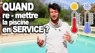 💦 Quand remettre en route sa piscine : remise en service piscine