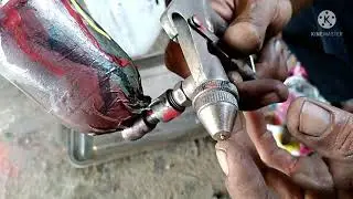Tips membuat jarum spray gun R2,husus melukis