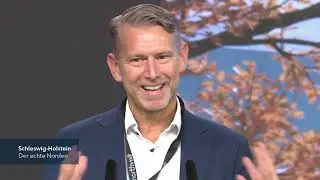 Aufzeichnung zum Baubeginn der Northvolt Batteriefabrik am 25.03.
