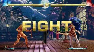 SFV PC Mod | R.MIKA a Little Gift Costume VS Menat Felicia Mod 😍