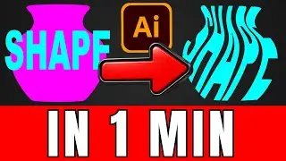 Wrap Text To Shape Illustrator Tutorial 2026 (Very Easy)