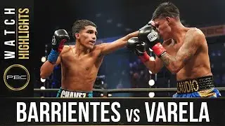 Barrientes vs Varela HIGHLIGHTS: October 3, 2020 | PBC on FS1