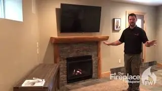 Regency P36 Gas Installed Fireplace