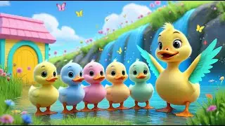 &ldquo;Cute Duck Song for Kids | Five Little Ducks Style | Baby Beat Buddies Nursery Rhyme&rdquo;
