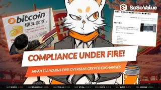 Five Crypto Exchanges in Japan's Regulatory Crosshairs! - SoSoValue News