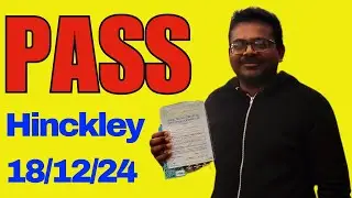 Real Driving Test - Hinckley 2024 - Dashcam Footage - Full Commentary - Somiyan passes the test