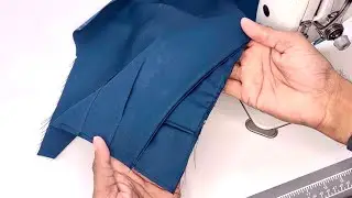 Pant Cross pocket stitching 👌.. / Pant ki Cross pocket banana Sikhen / Pant Cross pocket Stitching 