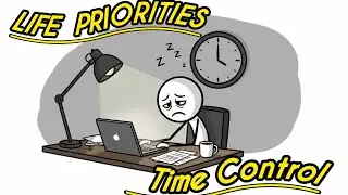 If You Understand Time, You Win at Life 🚀 #TimeManagement #stickfigure #animation #lifeupgrade 