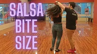 Easy Salsa Lesson - Left Turns - Reverse Turns