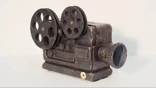 Haunted Movie Projector Animated Halloween Prop (MP41466B)
