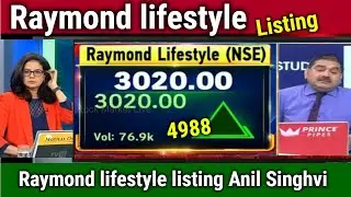 Raymond lifestyle listing Anil Singhvi/raymond lifestyle share latest news,raymond lifestyle price