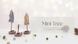 DIY Mini Felt Tree