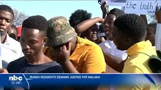 Rundu residents demand Justice for Malaka - nbc