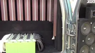 JY POWER'S MOSTER VAN WITH LITHIUM BATTERY BANK