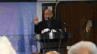 Former Afghan president condemns US bomb attack - &lsquo;invasion of sovereignty&rsquo;