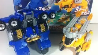 Review: Buster Machine GT-02 Gorilla & RH-03 Rabbit Set (Tokumei Sentai Go-Busters)