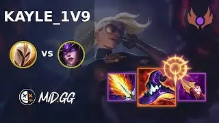MID.GG: [ kayle_1v9 ] Kayle MID vs Syndra | EUW MASTER | LOL Season 2025