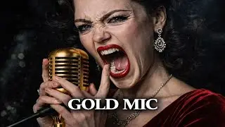 The Ghost in the Gold Mic | Lena Noir (Official Music Video) - Dark Soul & Blues Rock