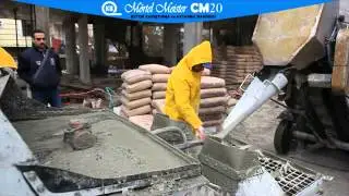 Mörtel Meister Cm 20 Beton Karıştırma ve Aktarma Makinesi
