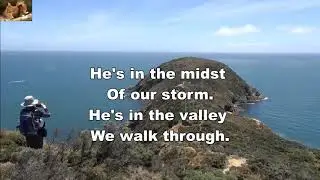 He's in the midst of our storm