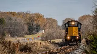 Chase of the Alabama Southern railroad from Reform-Artesia with BCOL 4652
