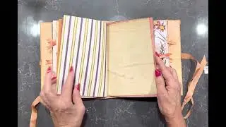 Apricot Summer NAKED / BLANK Keepsake Journal