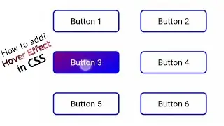 How to add hover effect in CSS