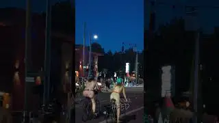 PDX World Naked Bike Ride in 2025 - Part 3 #bikeride  #community