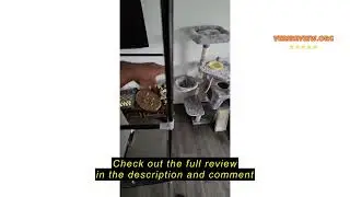 Review ACCSTORE Canvas Wardrobe Cupboard Clothes Storage Organiser with 2 Hanging Rail and 6 Shelves