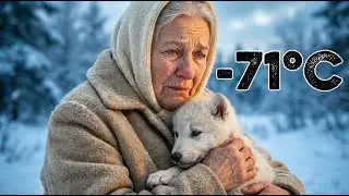 She Saved a Wolf Pup in the Frozen Forest