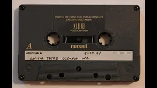 UNWOUND - LIVE AUDIO RECORDING - 5/28/1994 - CAPITAL THEATRE, OLYMPIA, WA