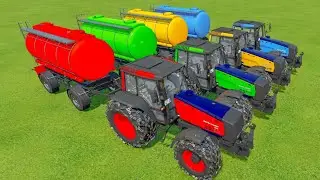 FS22: Custom Water Tanker & Transport Truck Colors!