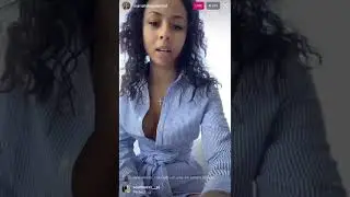 Mariah The Scientist prepares for Live interviews for the day (9-21-20)