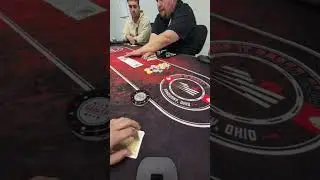 Live highlight- Dom re-raising on the river.  Will it work?! #poker #real #gambling #tournament #fyp