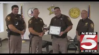 Russell County Sheriff's Office honors deputy with life-saving award